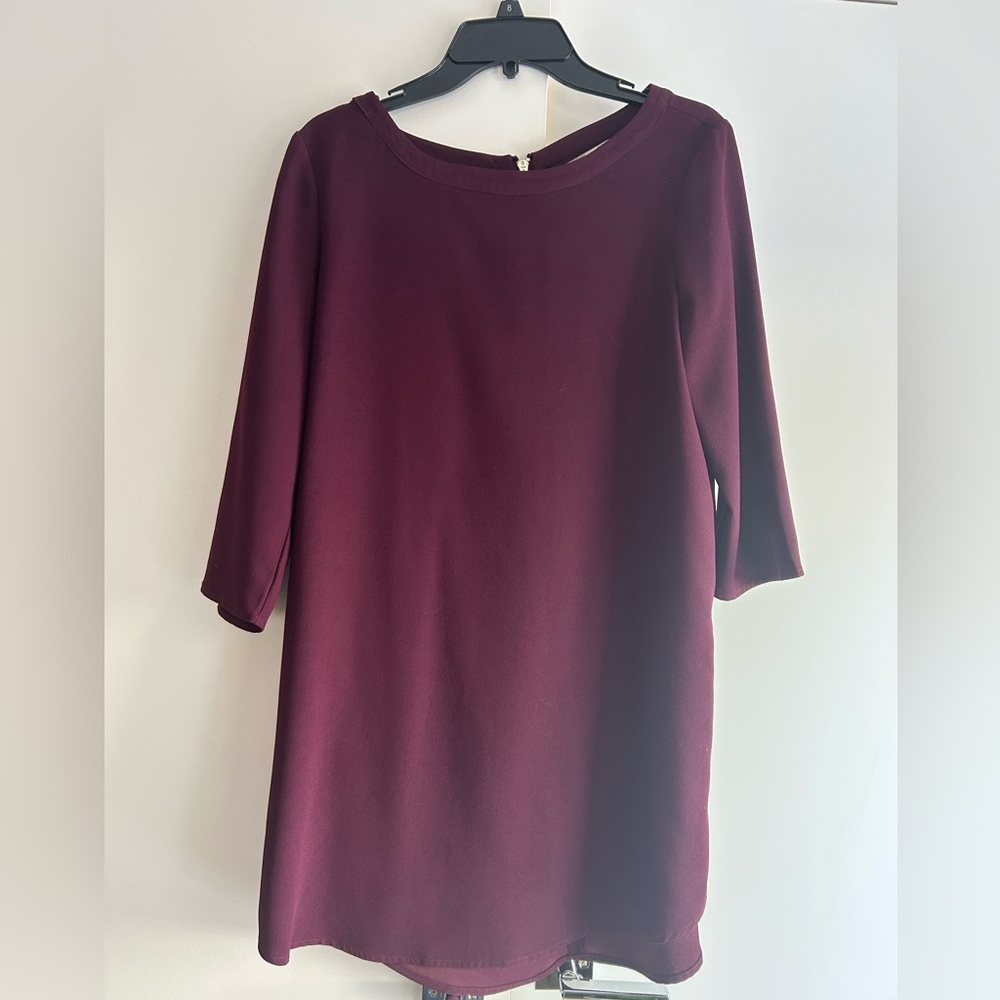 BB Dakota Elegant Burgundy Women's dress